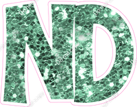 KG 12" Individuals - Sea Foam Sparkle ND