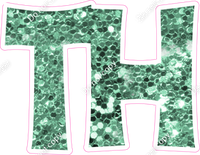 KG 12" Individuals - Sea Foam Sparkle TH