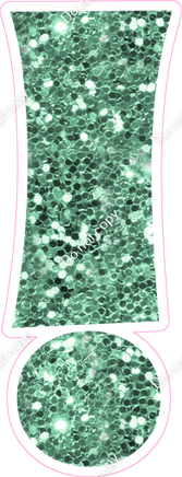 KG 12" Individuals - Sea Foam Sparkle !