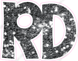 KG 12" Individuals - Silver Sparkle RD