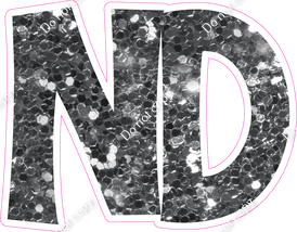 KG 12" Individuals - Silver Sparkle ND