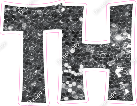 KG 12" Individuals - Silver Sparkle TH