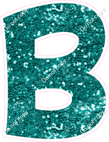 KG 12" Individuals - Teal Sparkle B