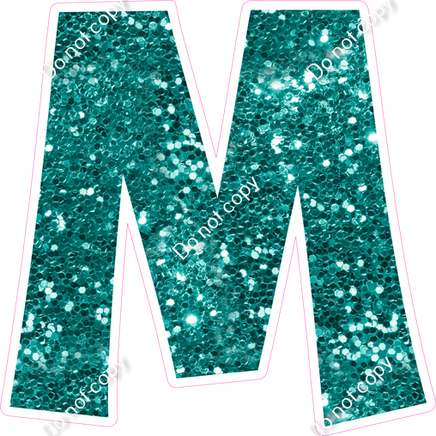 KG 12" Individuals - Teal Sparkle M