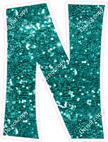 KG 12" Individuals - Teal Sparkle N