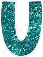KG 12" Individuals - Teal Sparkle U