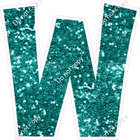 KG 12" Individuals - Teal Sparkle W