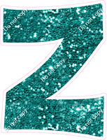 KG 12" Individuals - Teal Sparkle Z