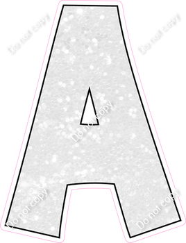 KG 12" Individuals - White Sparkle A