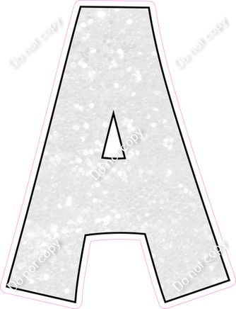 KG 12" Individuals - White Sparkle A