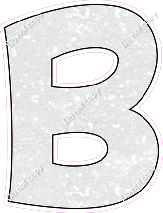 KG 12" Individuals - White Sparkle B