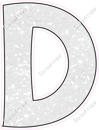 KG 12" Individuals - White Sparkle D