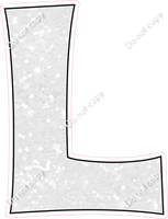 KG 12" Individuals - White Sparkle L