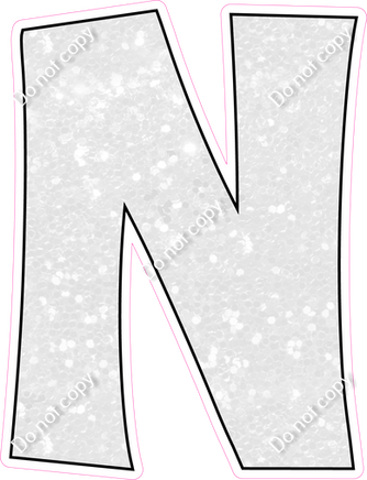 KG 12" Individuals - White Sparkle N