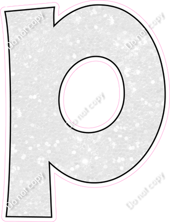 KG 12" Individuals - White Sparkle P