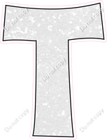 KG 12" Individuals - White Sparkle T