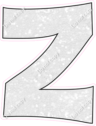 KG 12" Individuals - White Sparkle Z