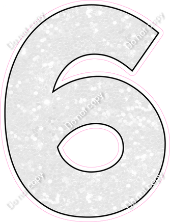 KG 12" Individuals - White Sparkle 6