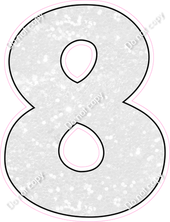 KG 12" Individuals - White Sparkle 8