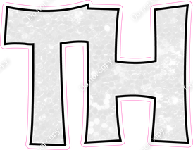 KG 12" Individuals - White Sparkle TH