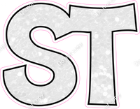 KG 12" Individuals - White Sparkle ST