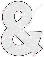 KG 12" Individuals - White Sparkle &