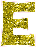 KG 12" Individuals - Yellow Sparkle E