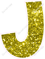 KG 12" Individuals - Yellow Sparkle J