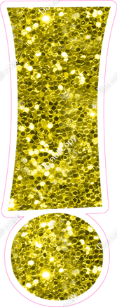 KG 12" Individuals - Yellow Sparkle !