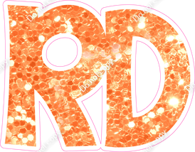 KG 18" Individuals - Amber Sparkle RD