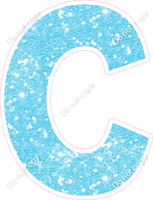 KG 18" Individuals - Baby Blue Sparkle C