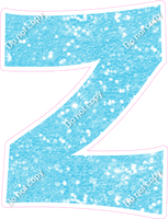 KG 18" Individuals - Baby Blue Sparkle Z