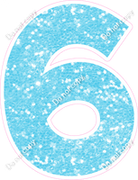 KG 18" Individuals - Baby Blue Sparkle 6