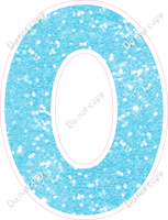 KG 18" Individuals - Baby Blue Sparkle