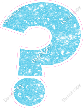 KG 18" Individuals - Baby Blue Sparkle ?