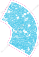 KG 18" Individuals - Baby Blue Sparkle Apostrophe