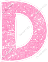 KG 18" Individuals - Baby Pink Sparkle D