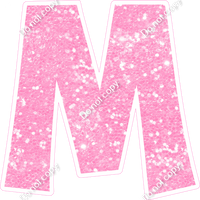 KG 18" Individuals - Baby Pink Sparkle M