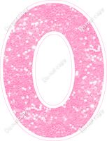 KG 18" Individuals - Baby Pink Sparkle O