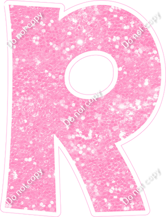 KG 18" Individuals - Baby Pink Sparkle R