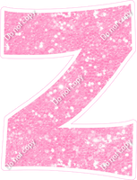 KG 18" Individuals - Baby Pink Sparkle Z