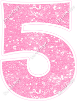 KG 18" Individuals - Baby Pink Sparkle 5