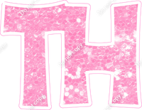 KG 18" Individuals - Baby Pink Sparkle TH