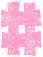 KG 18" Individuals - Baby Pink Sparkle #