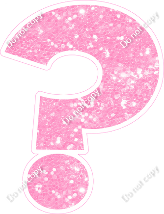 KG 18" Individuals - Baby Pink Sparkle ?