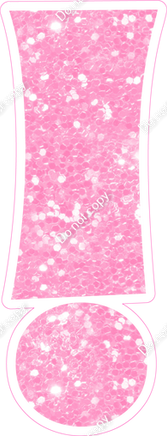 KG 18" Individuals - Baby Pink Sparkle !