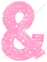 KG 18" Individuals - Baby Pink Sparkle &