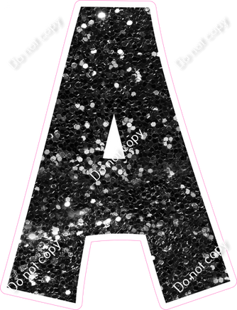 KG 18" Individuals - Black Sparkle A