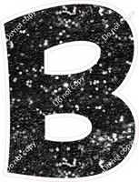 KG 18" Individuals - Black Sparkle B