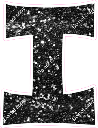 KG 18" Individuals - Black Sparkle I